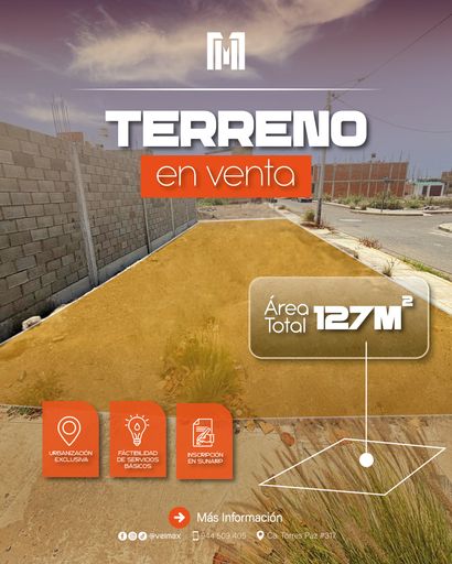 ¡OCASIÓN DE INVERSIÓN! Terreno Listo para Construir en Urb. Casa Blanca. - Foto 2